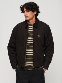 Куртка ранчо Surplus Superdry, черный как смоль