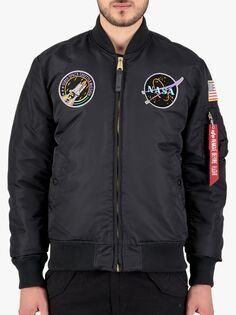 Куртка MA-1 VF Alpha Industries, черный