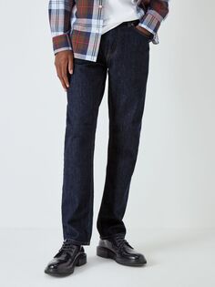 Обычные джинсы с поясом GANT, темно-синий