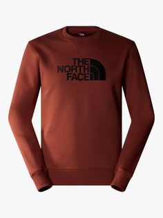 Джемпер с круглым вырезом Drew Peak The North Face, коричневый