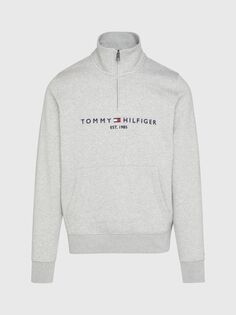 Джемпер на молнии Big &amp; Tall с воротником-стойкой длиной до четверти Tommy Hilfiger