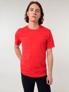 GOTS Органическая футболка с короткими рукавами для отдыха British Boxers, шезлонг красный