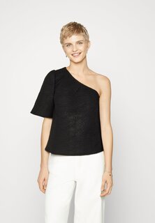 Базовая рубашка VILA VIMALA ONE SHOULDER, черный