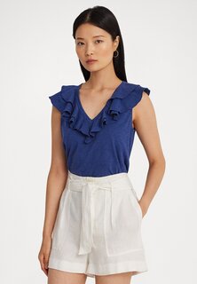 Базовая футболка Lauren Ralph Lauren TAMILLE SLEEVELESS, цвет indigo sail