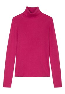 Свитшот Marc O&apos;Polo СТРУКТУРА С ДЛИННЫМ РУКАВОМ TURTLE NECK, цвет vibrant pink