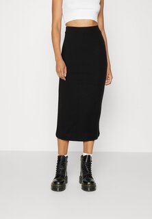 Юбка Vero Moda VMELLA CALF SKIRT, черный