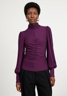 Блузка Gestuz RIFA CUFF BLOUSE, цвет blackberry wine