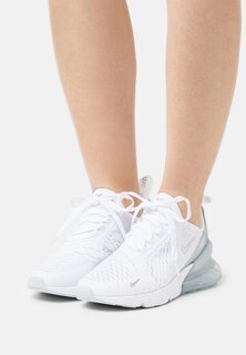 Кроссовки Nike W AIR MAX 270, цвет white/metallic platinum/pure platinum