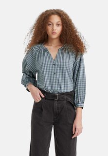 Блузка Levi&apos;s LAINEY PLA, цвет mona plaid terra cot Levis