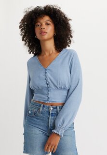 Блузка Levi&apos;s TAMARA BLOUSE, модная, цвет hip to be square Levis