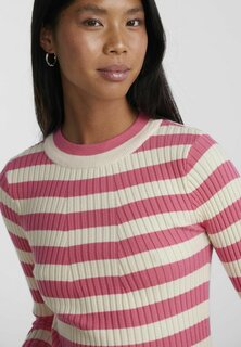 Свитшот Pieces CRISTA LS O-NECK NOOS BC, цвет hot pink