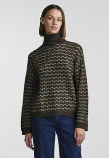 Свитшот Pieces PCJOYCE ROLL NECK, цвет mole