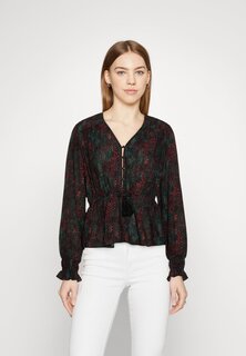 Блузка Scotch &amp; Soda V-образный вырез PEPLUM, разноцветный