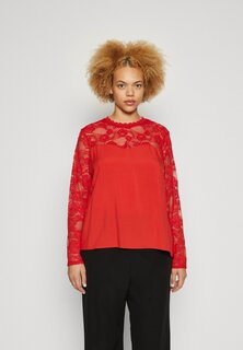 Блузка Vero Moda Curve VMCRUSK O NECK, цвет mars red