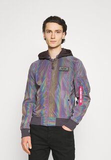 Куртка Alpha Industries RAINBOW REFLECTIVE, радужный/светоотражающий