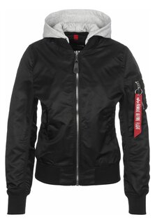 Куртка Alpha Industries, цвет black/chrome