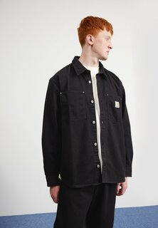 Куртка Carhartt WIP РУБАШКА ДЕРБИ JAC, цвет black rinsed