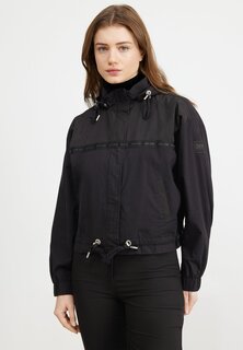 Куртка DKNY ПОЛНАЯ МОЛНИЯ С ЛОГОТИПОМ НА МОЛНИИ, цвет black