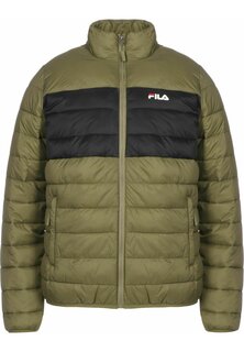 Куртка Entertainment Fila BERGLERN THIN PUFFER JACKET, оливковый безлунная ночь