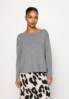 Свитшот Vero Moda Petite VMNANCE BOATNECK, цвет medium grey melange