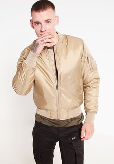 Бомбер Chaquetas Urban Classics BASIC, бежевый