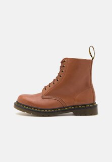 Ботильоны на шнуровке Dr. Martens 1460 PASCAL UNISEX, цвет saddle tan carrara