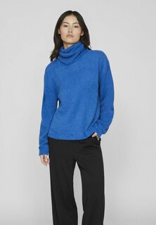 Свитшот VILA JULI ROLLNECK NOOS, цвет lapis blue