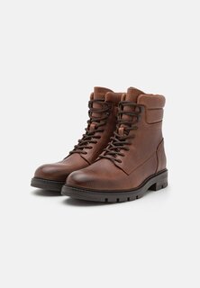 Ботильоны на шнуровке Tommy Hilfiger WARM PADDED BOOT, цвет winter cognac