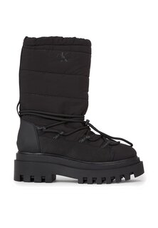 Ботинки Calvin Klein Jeans FLATFORM SNOW, цвет triple black