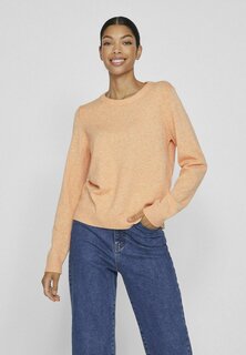 Свитшот VILA VIRIL O-NECK NOOS, цвет shell coral