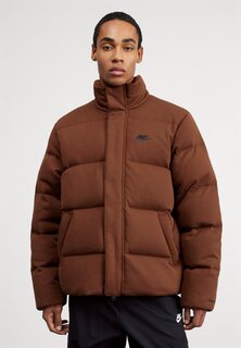 Куртка Nike ПУФФЕР, цвет cacao wow/black