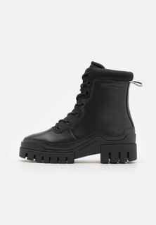 Ботинки на платформе Calvin Klein Jeans BOOT MID LACEUP, черный