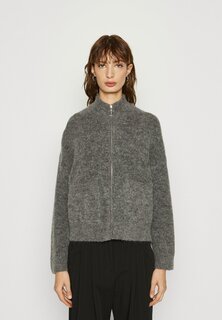 Куртка Selected Femme SLFSIA RAS LS ZIPPER NOOS, цвет medium grey melange