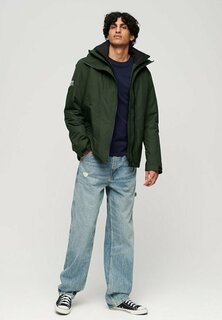 Ветровка Superdry ЯХТА, цвет academy dark green