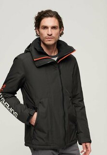 Ветровка Superdry ЯХТЕРА, цвет black bold orange