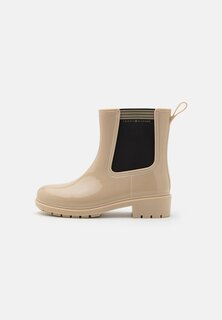 Водонепроницаемые ботинки Tommy Hilfiger ESSENTIAL RAINBOOT, цвет white clay