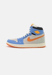 Высокие кроссовки Jordan AIR JORDAN 1, цвет sail/alpha orange/royal pulse/light silver/yellow ochre/black