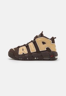 Высокие кроссовки Nike AIR MORE UPTEMPO 96 UNISEX, цвет baroque brown/sesame/pale ivory/mystic red