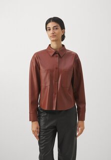 Куртка из синтетической кожи MAX&amp;Co. НАЛУТ, цвет ruggine