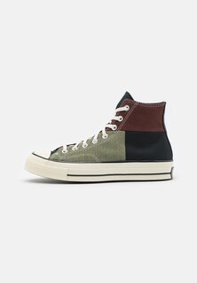 Высокие туфли Converse CHUCK 70 CRAFTED PATCHWORK UNISEX, разноцветные