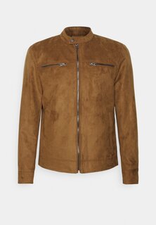 Куртка из синтетической кожи Only &amp; Sons ONSWILLOW JACKET, цвет cognac