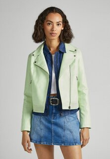 Куртка из синтетической кожи Pepe Jeans MASIE, отбеливающий зеленый