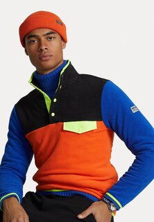 Джемпер флисовый Polo Ralph Lauren NAPMOCKM LONG SLEEVE, цвет elite orange/multi