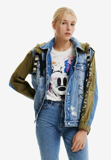 Джинсовая куртка Desigual МИККИ МАУС DISNEY, зеленый