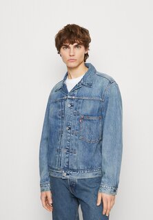 Джинсовая куртка Levi&apos;s TYPE I TRUCKER, цвет blue denim Levis