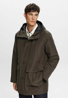 Пальто Esprit MIT KAPUZE, цвет dark khaki