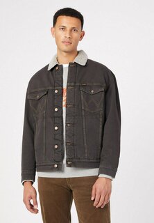 Джинсовая куртка Wrangler АНТИФИТ, цвет black clay washed