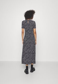 дневное платье Tommy Jeans DITSY SLIT DRESS, цвет black/white