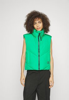 Жилет KARL LAGERFELD ЖИЛЕТ СТЕГАНЫЙ, цвет bright green