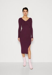 Платье ONLY ONLJULIE LIFE V NECK DRESS, цвет italian plum